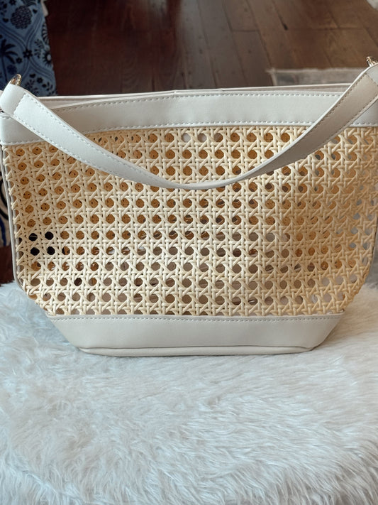 Bryce Woven Bucket Bag