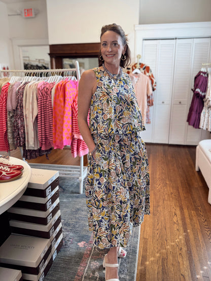 Abbey Floral A-line Skirt