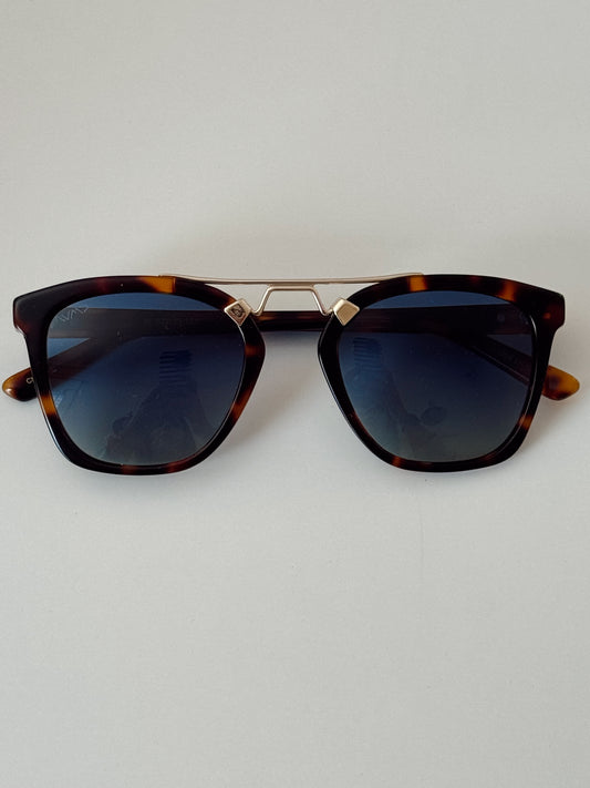 Demi Honeycomb Tortoise Polarized Sunglasses