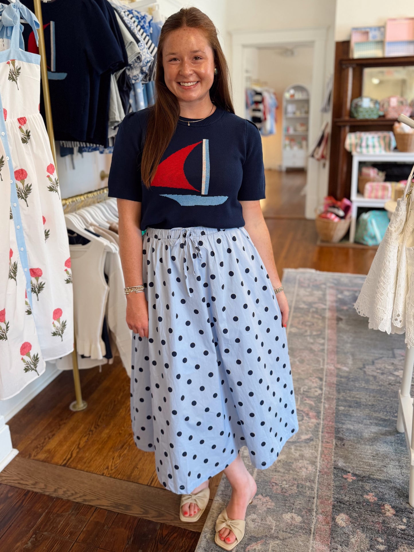 Sail Boat Sweater