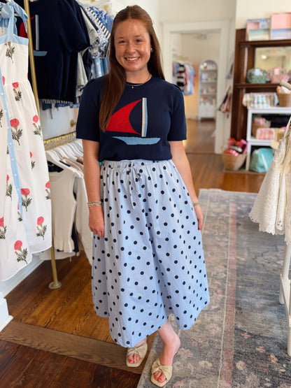 Sail Boat Sweater