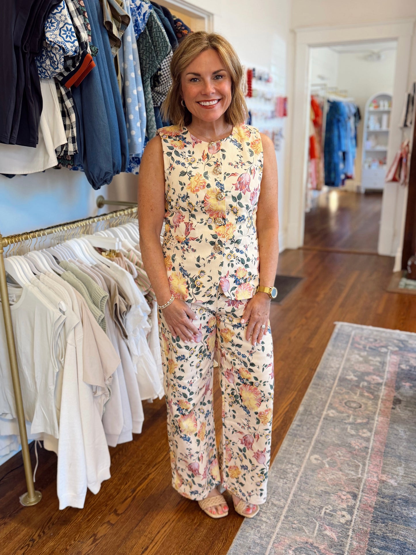 The Statement Floral Pants