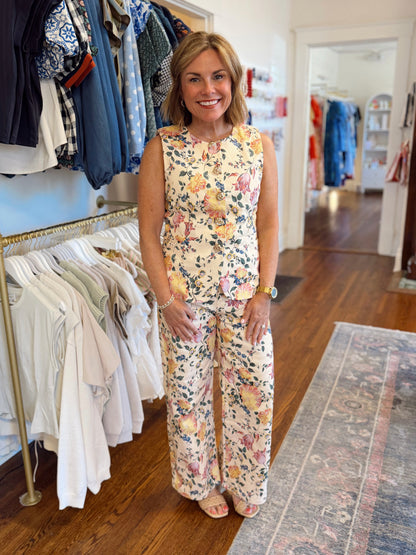 The Statement Floral Pants