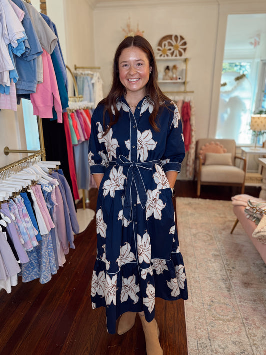 Emma Love Floral Maxi Dress