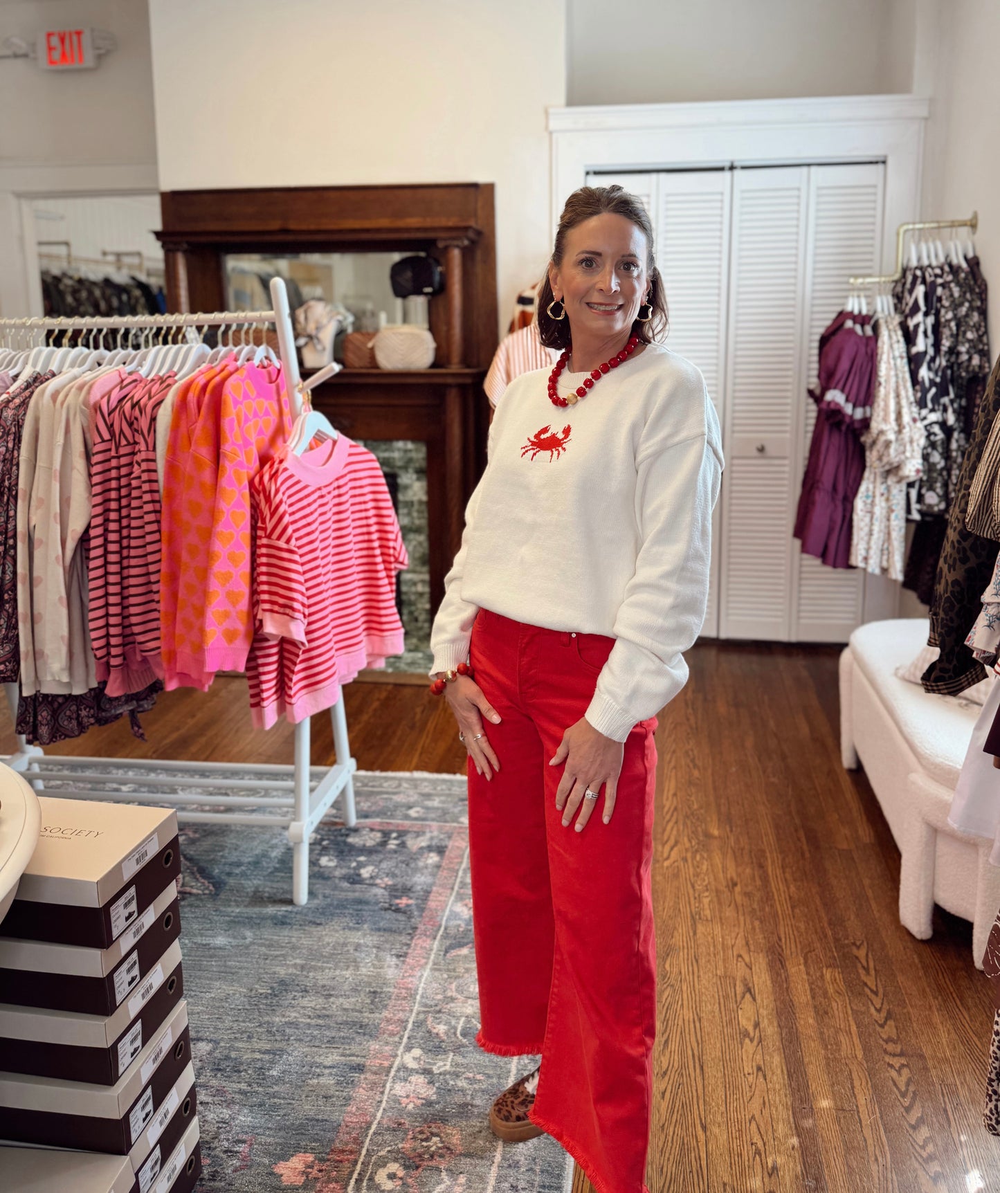 Maryland Crab Sweater