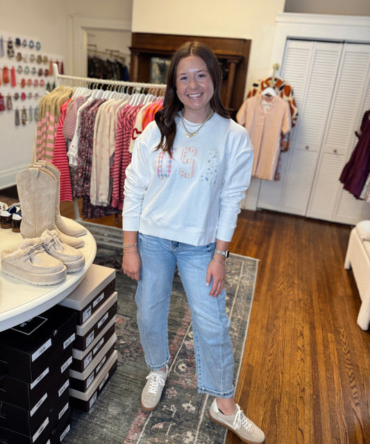 USA Patchwork Sweatshirt