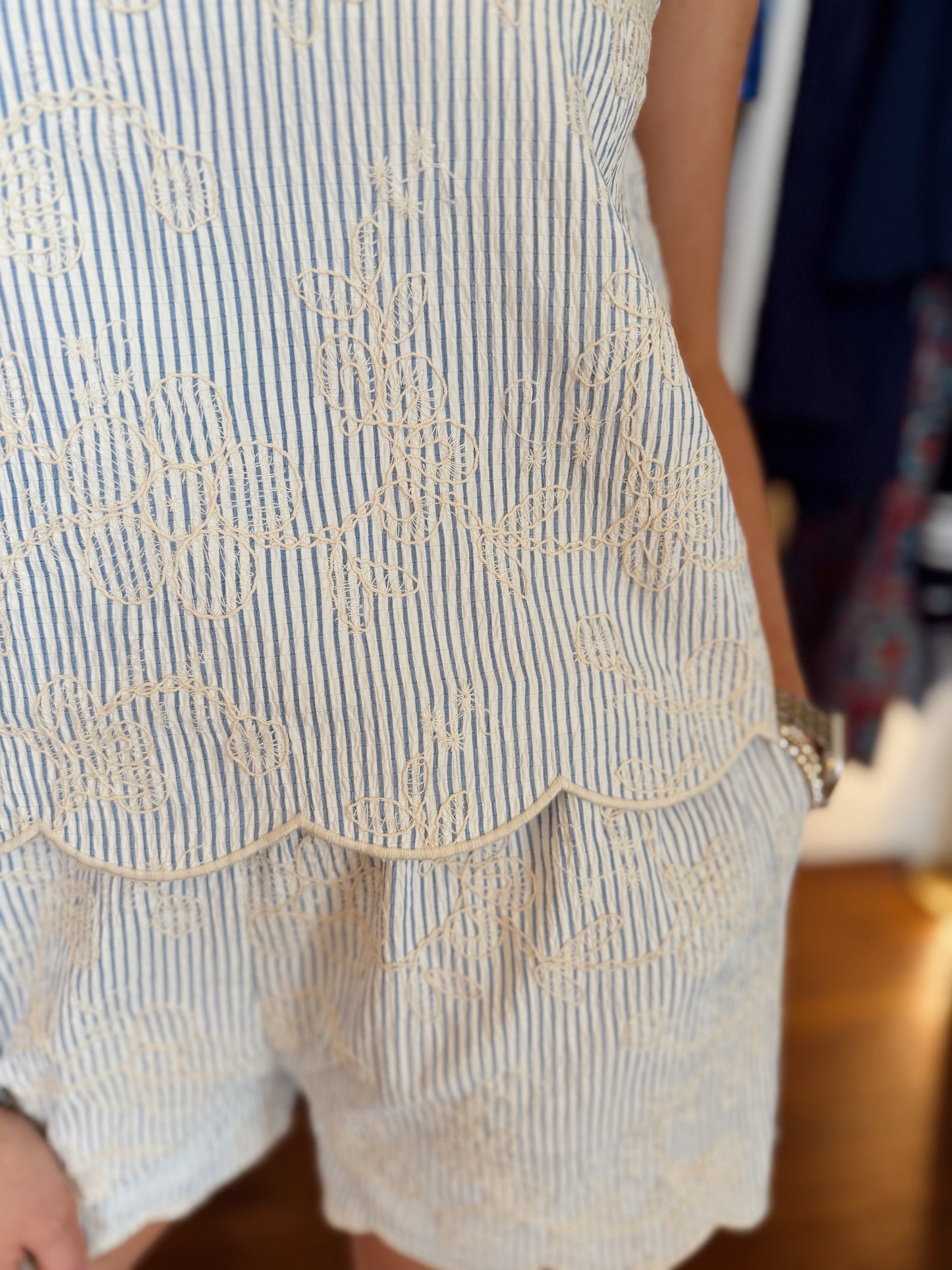 Summer Staple Scallop Tank