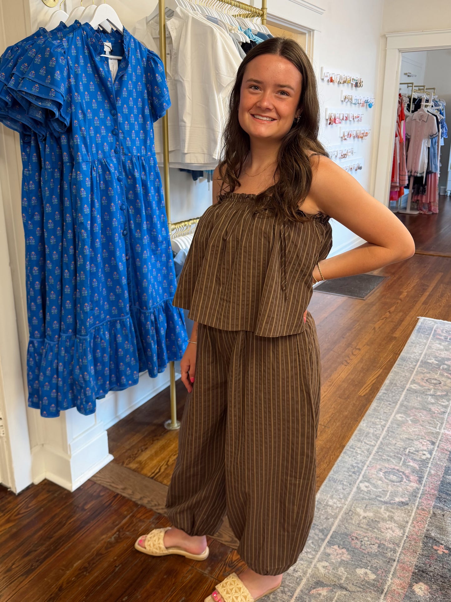 Forever Fall Balloon Pant Jumpsuit