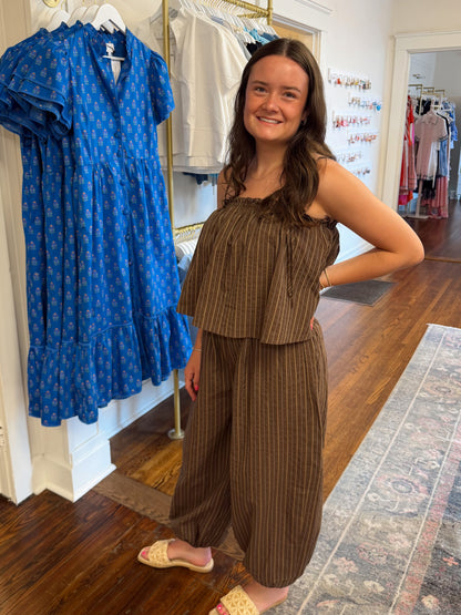 Forever Fall Balloon Pant Jumpsuit