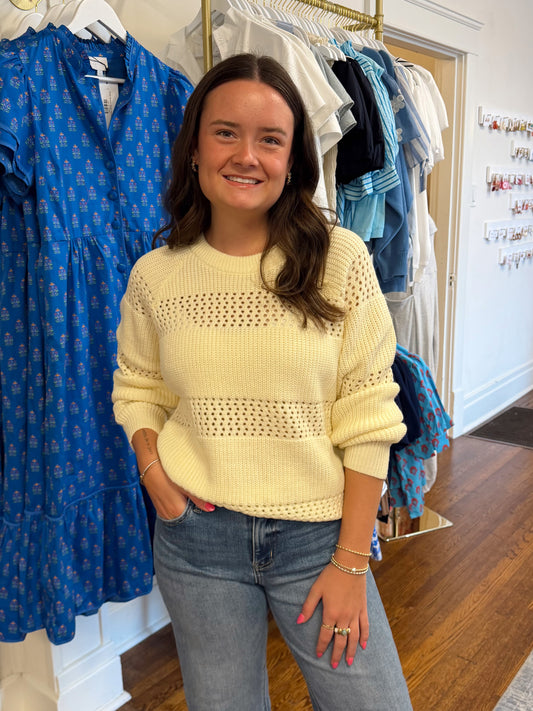 Tova Pointelle Sweater