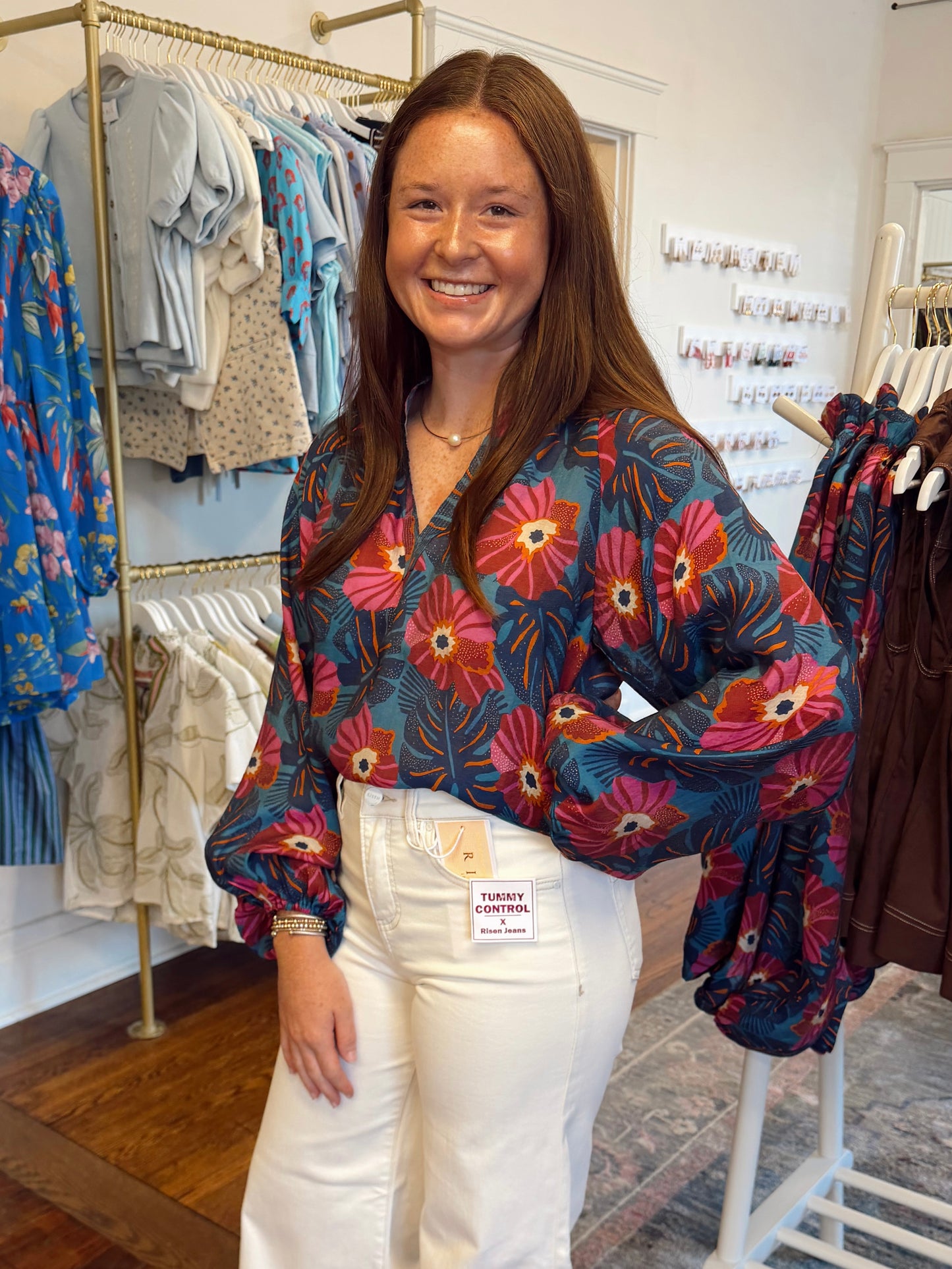 Beverly Floral Long Sleeve Top