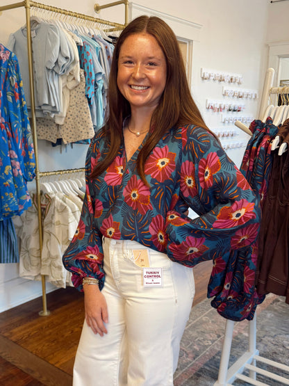 Beverly Floral Long Sleeve Top