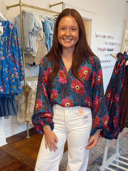 Beverly Floral Long Sleeve Top