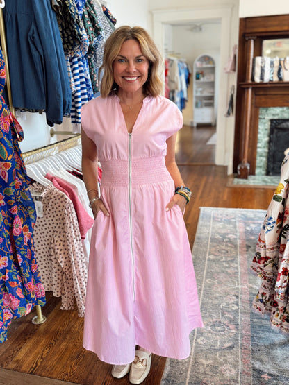 Crawford Pink Stripe Dress