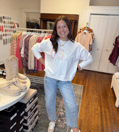 USA Patchwork Sweatshirt