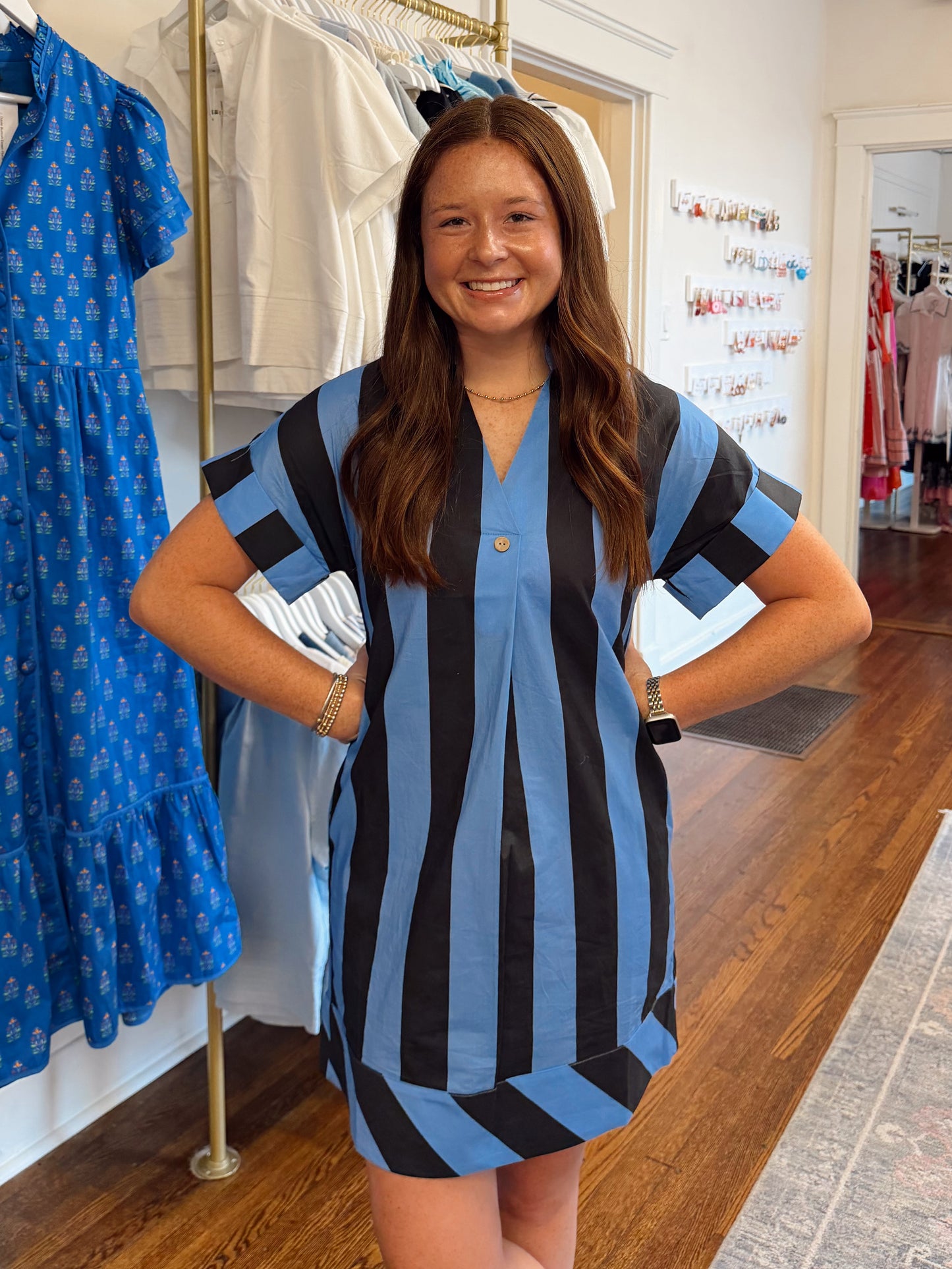 Tyndale Blue Stripe Dress