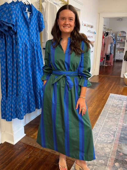 Dolary Stripe Maxi Dress