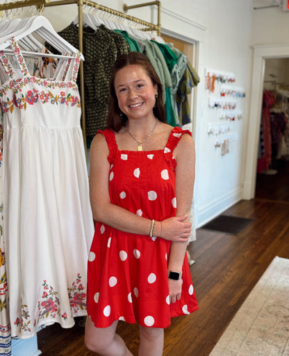 Annie Polka Dot Dress