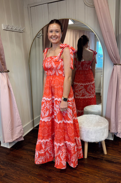 Beach Coral Maxi