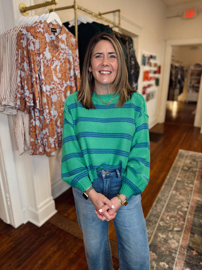 Reese Lightweight Sweater - Green