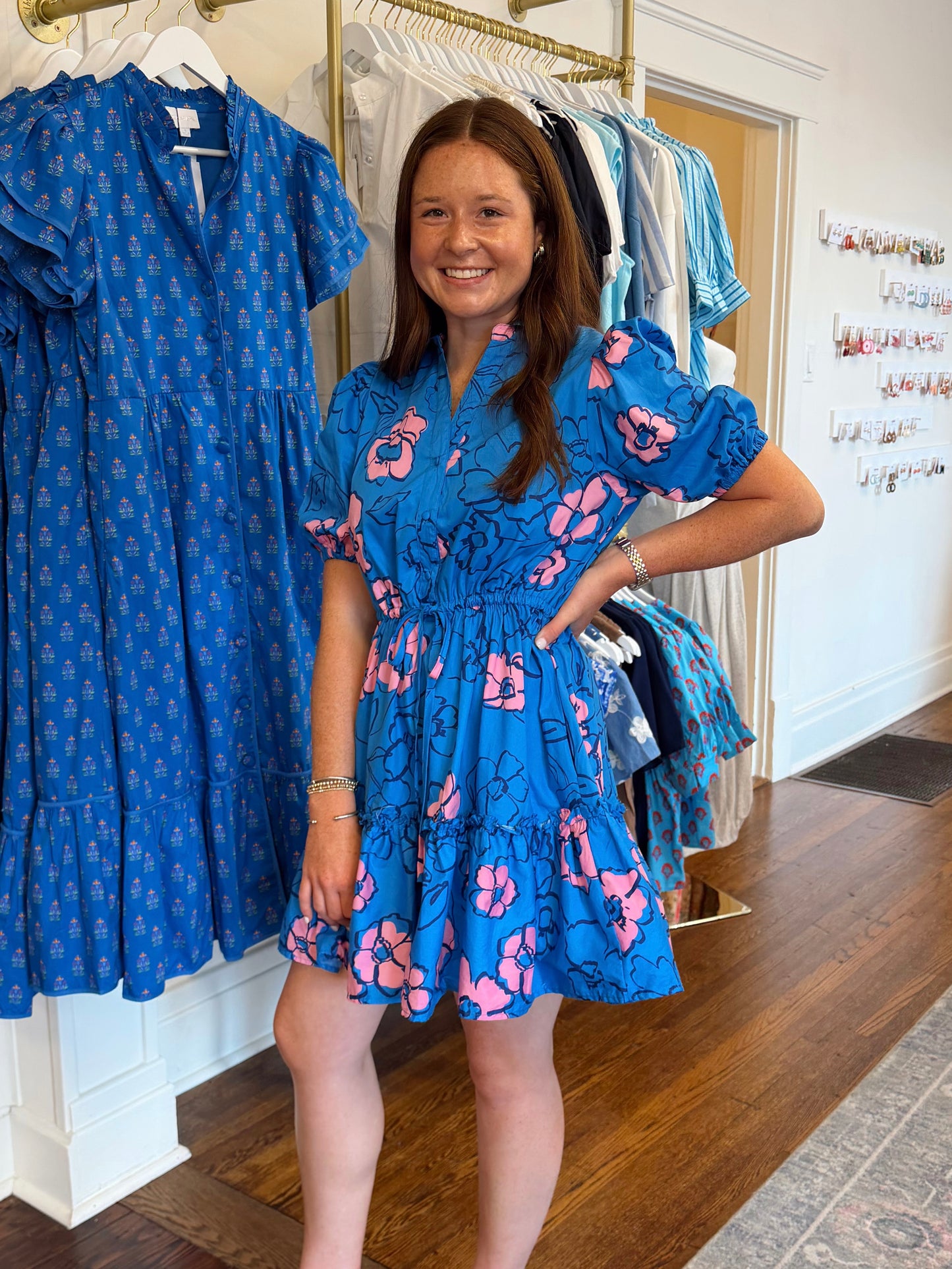 Stacie Cosmic Poppy Dress