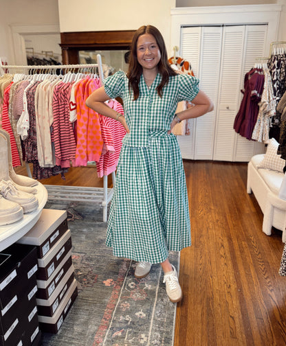Springtime Gingham Skirt