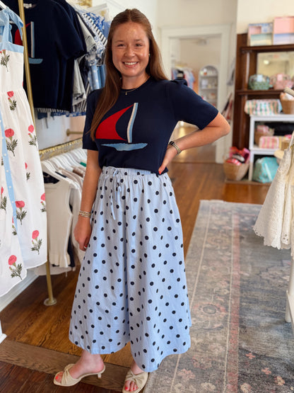 Sail Boat Sweater