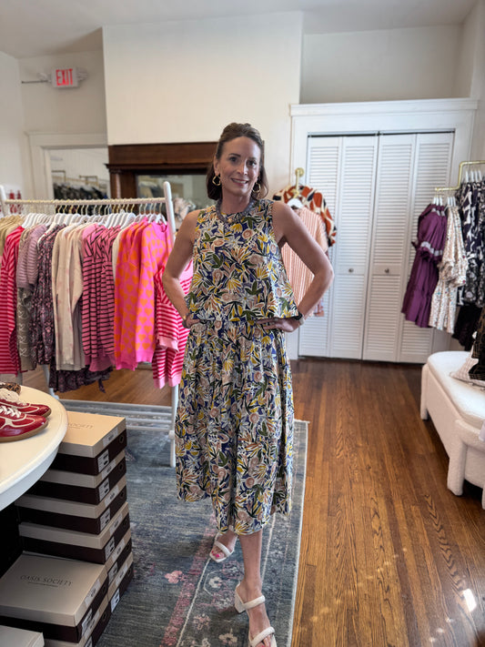 Abbey Floral Sleeveless Top