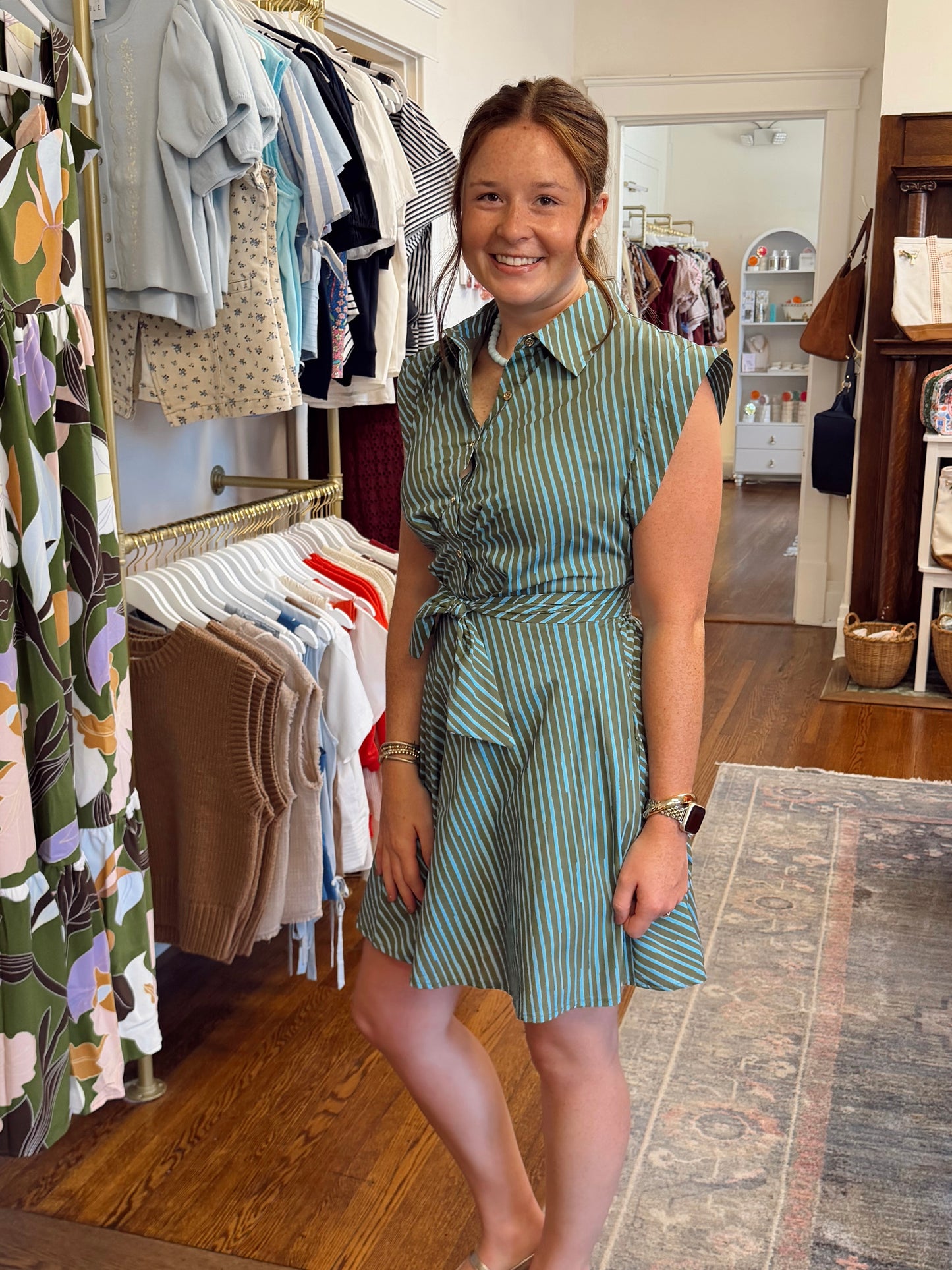 Savannah Stripe Dress
