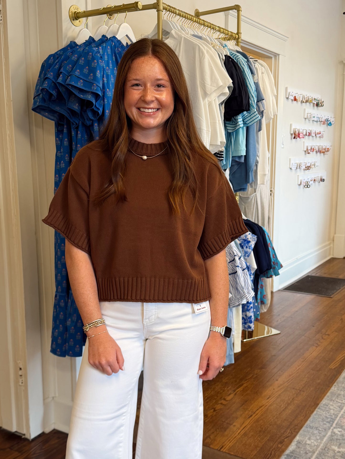 Maria Chocolate Brown Sweater