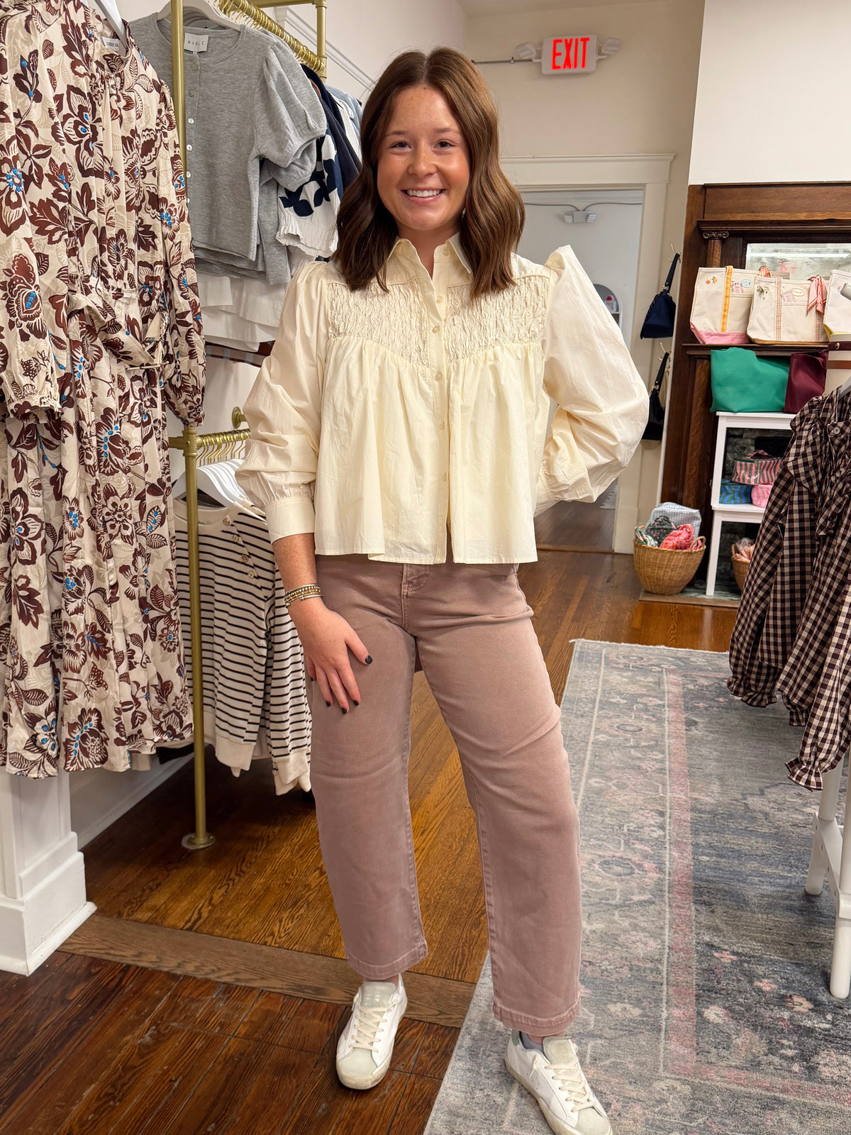 The Stella Mauve Barrel Jeans