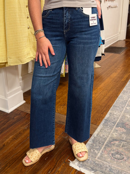 The Rory Dark Wash Tummy Control Jeans