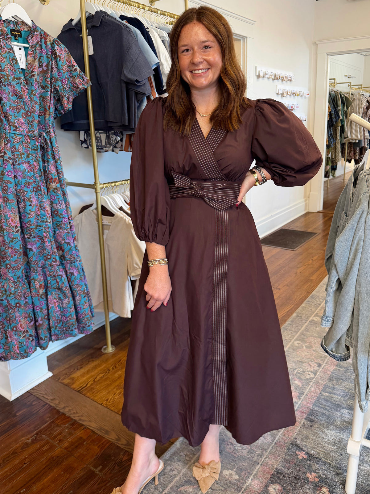 The Perfect Fall Tie Dress