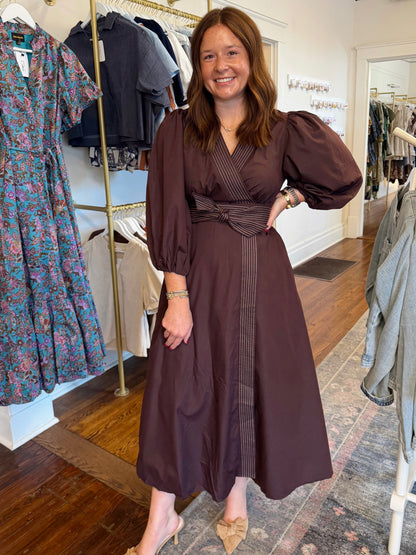 The Perfect Fall Tie Dress