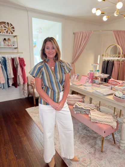 Olivia Striped Top