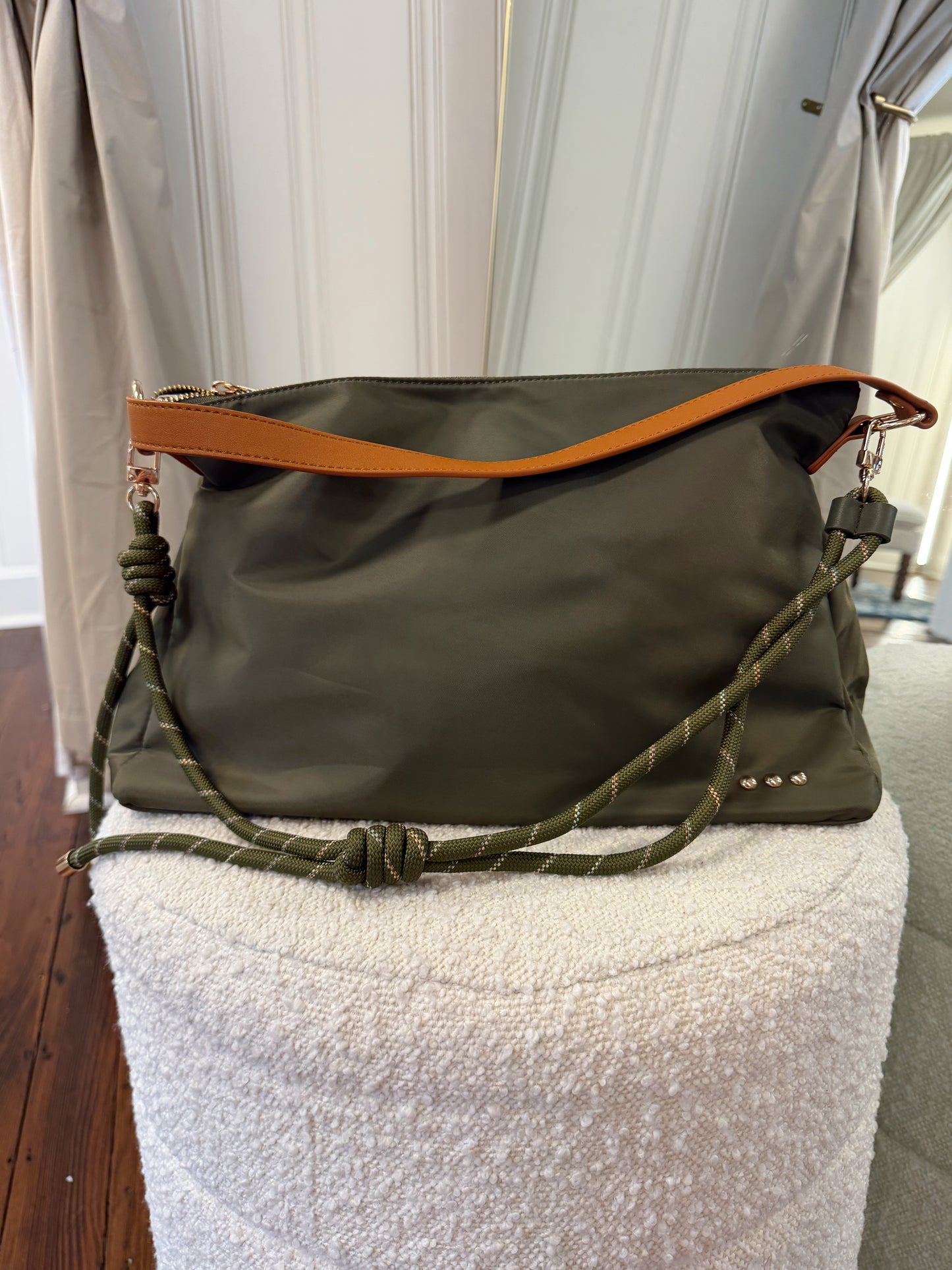 Nikki Nylon Shoulder Bag
