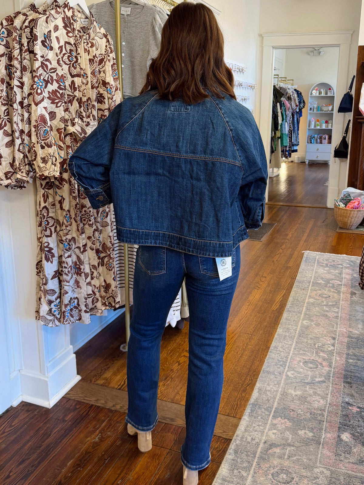 The Ferguson Straight Leg Adjustable Waist Jeans