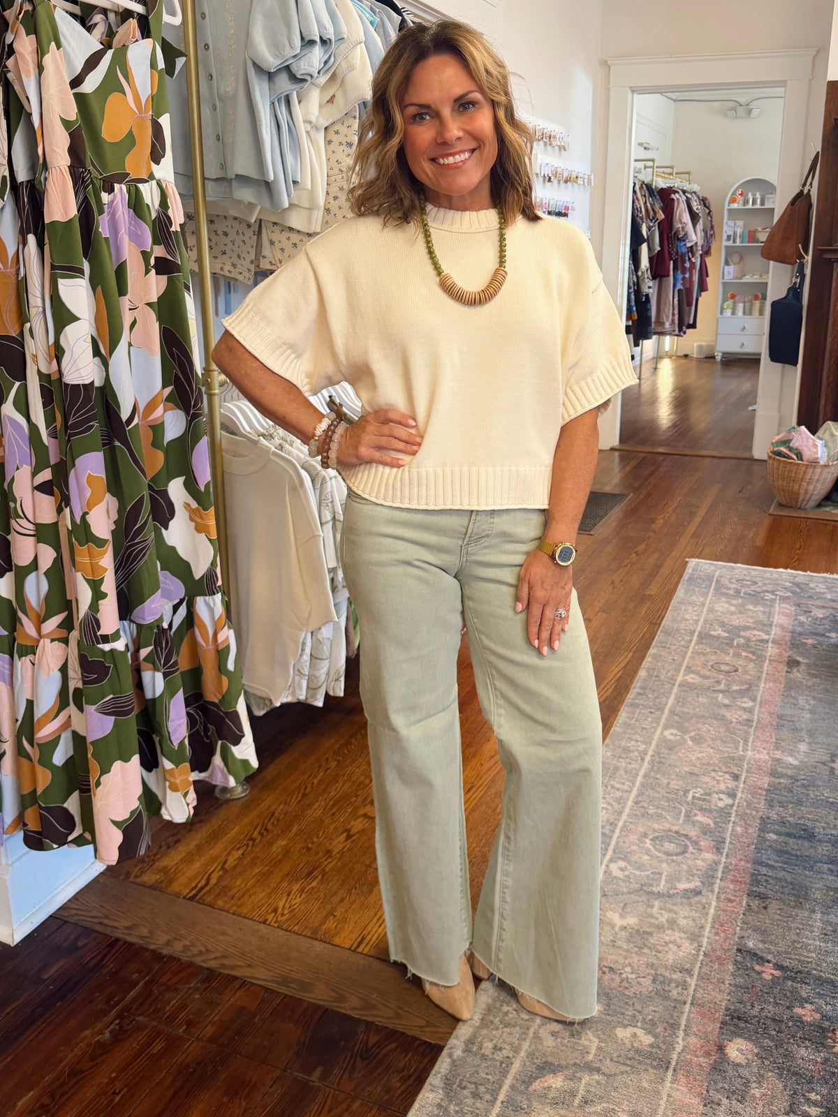 The Olivia Tummy Control Mid Rise Jeans