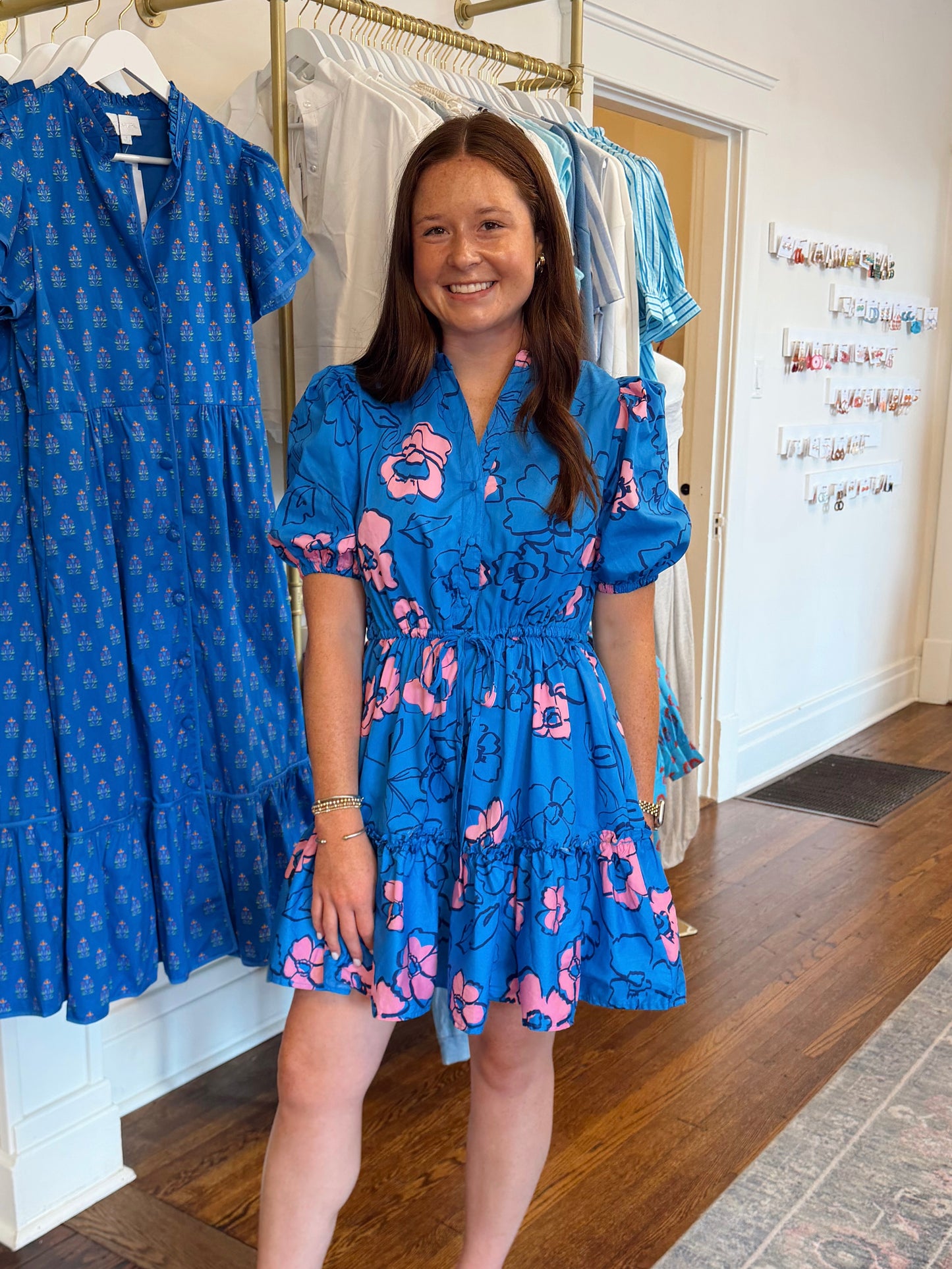 Stacie Cosmic Poppy Dress