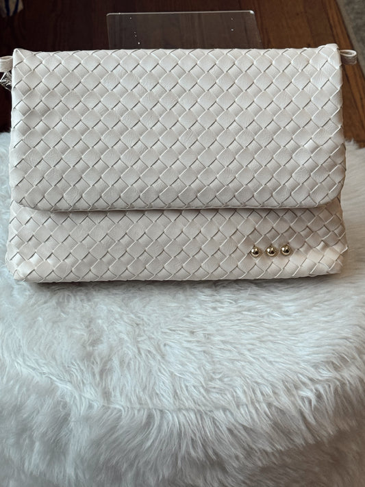 Wrenlee Woven Flap Crossbody