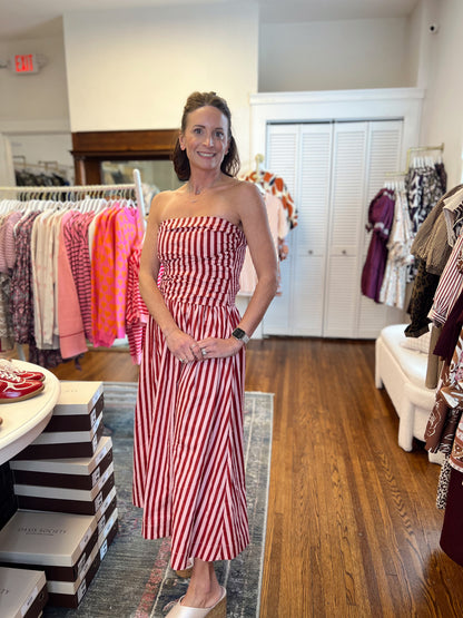 Whitney Strapless Maxi Dress