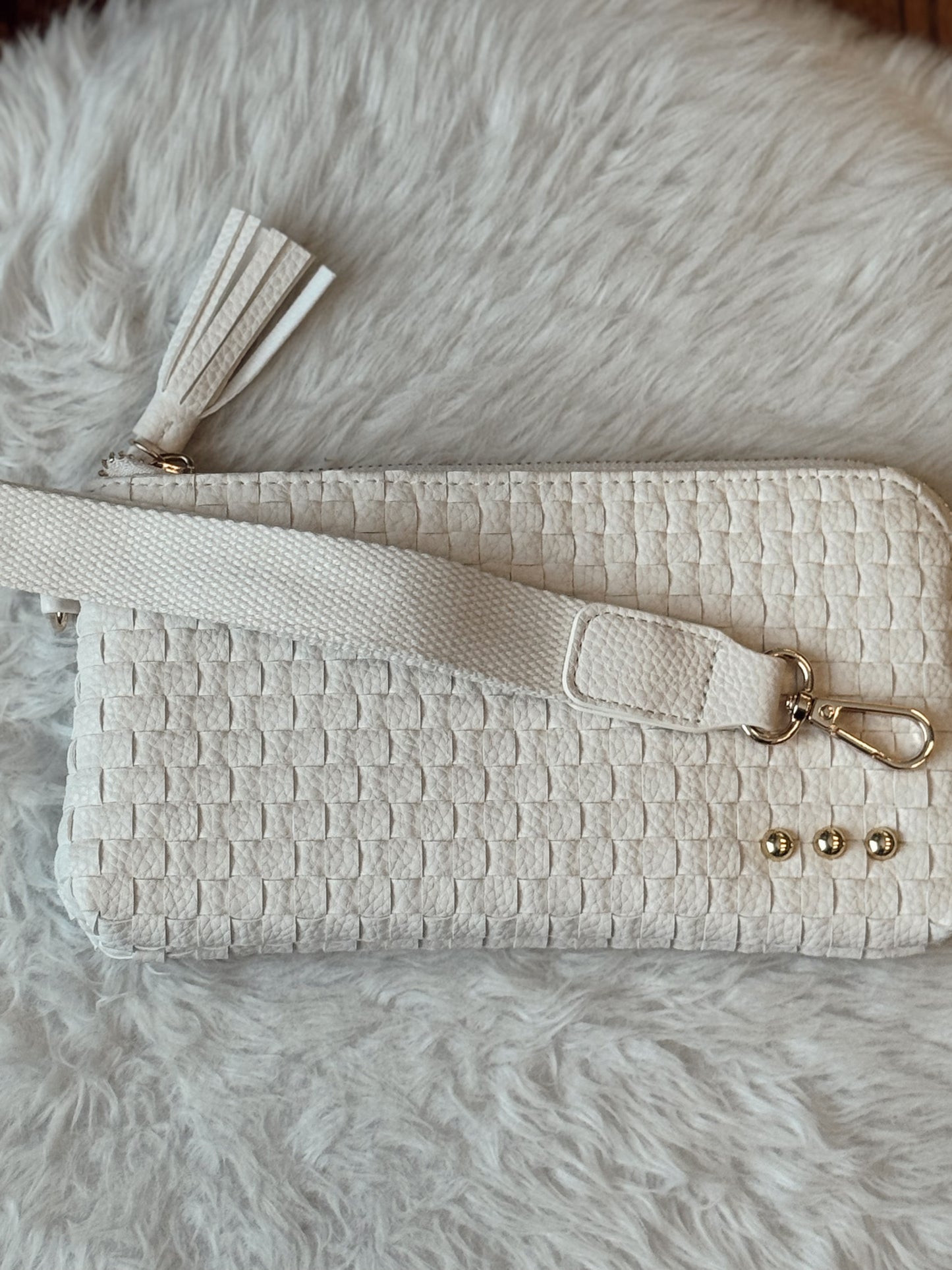 Emma Woven Wristlet