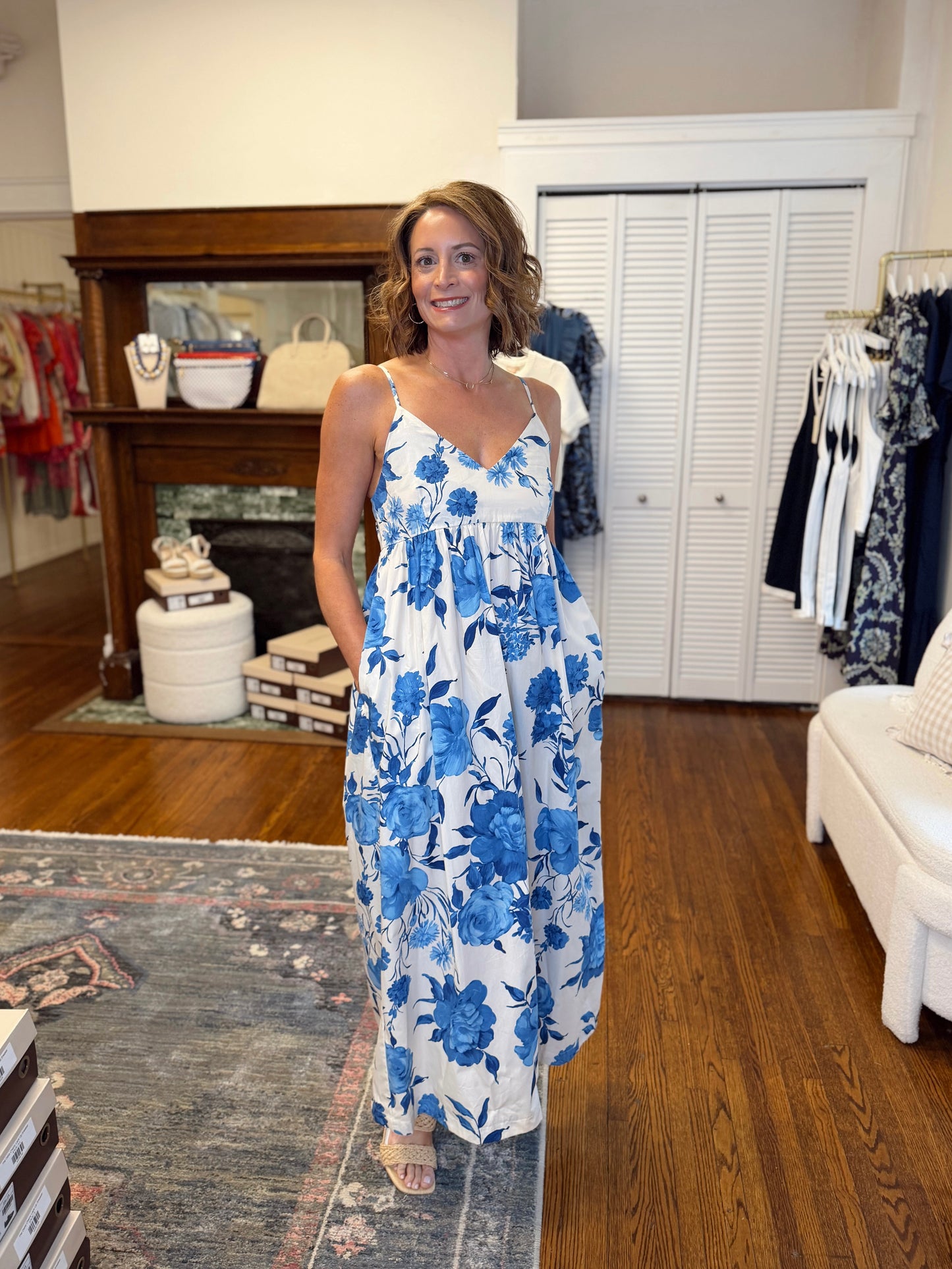 Hallie Floral Maxi Dress