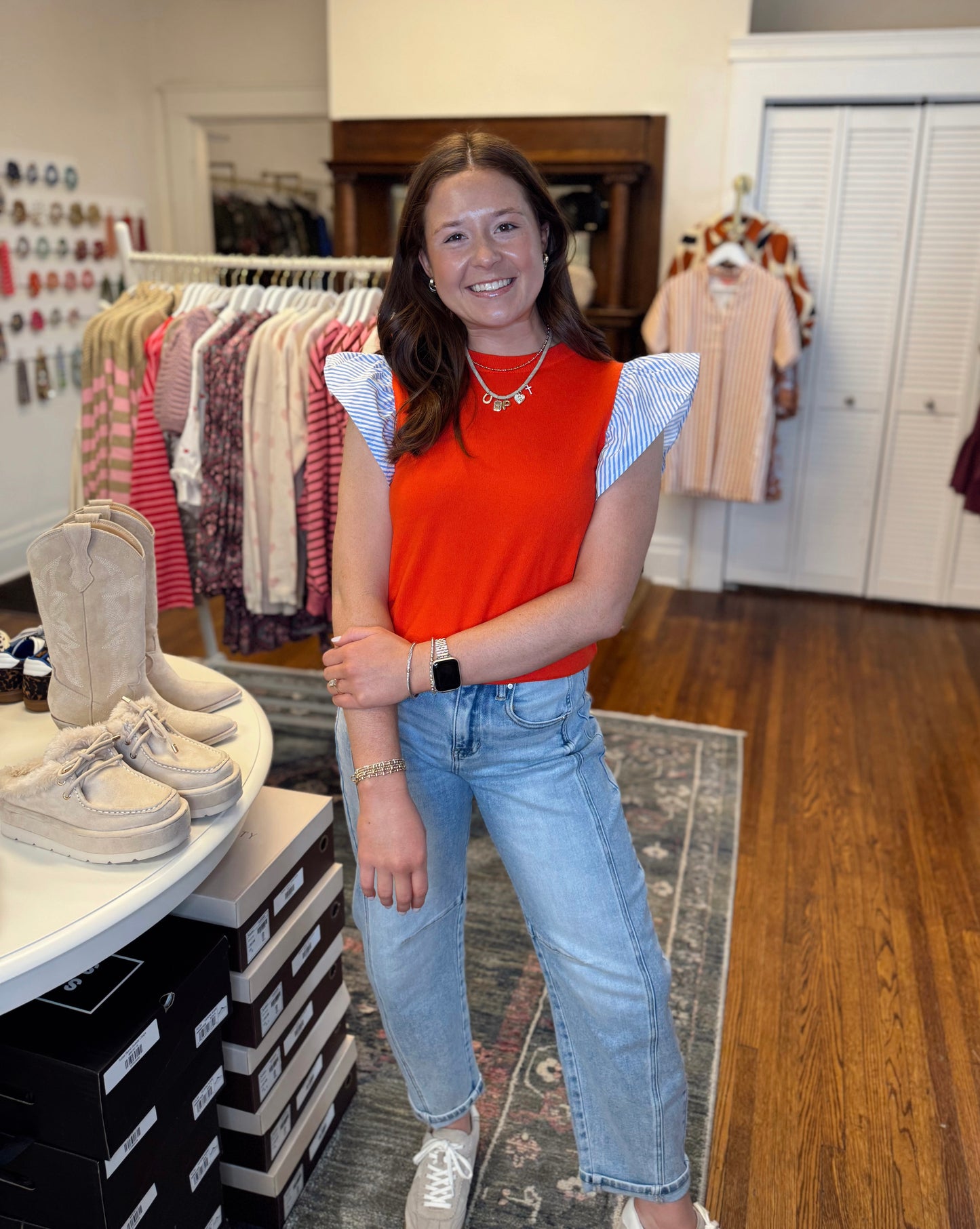 Penelope Flutter Sleeve Top