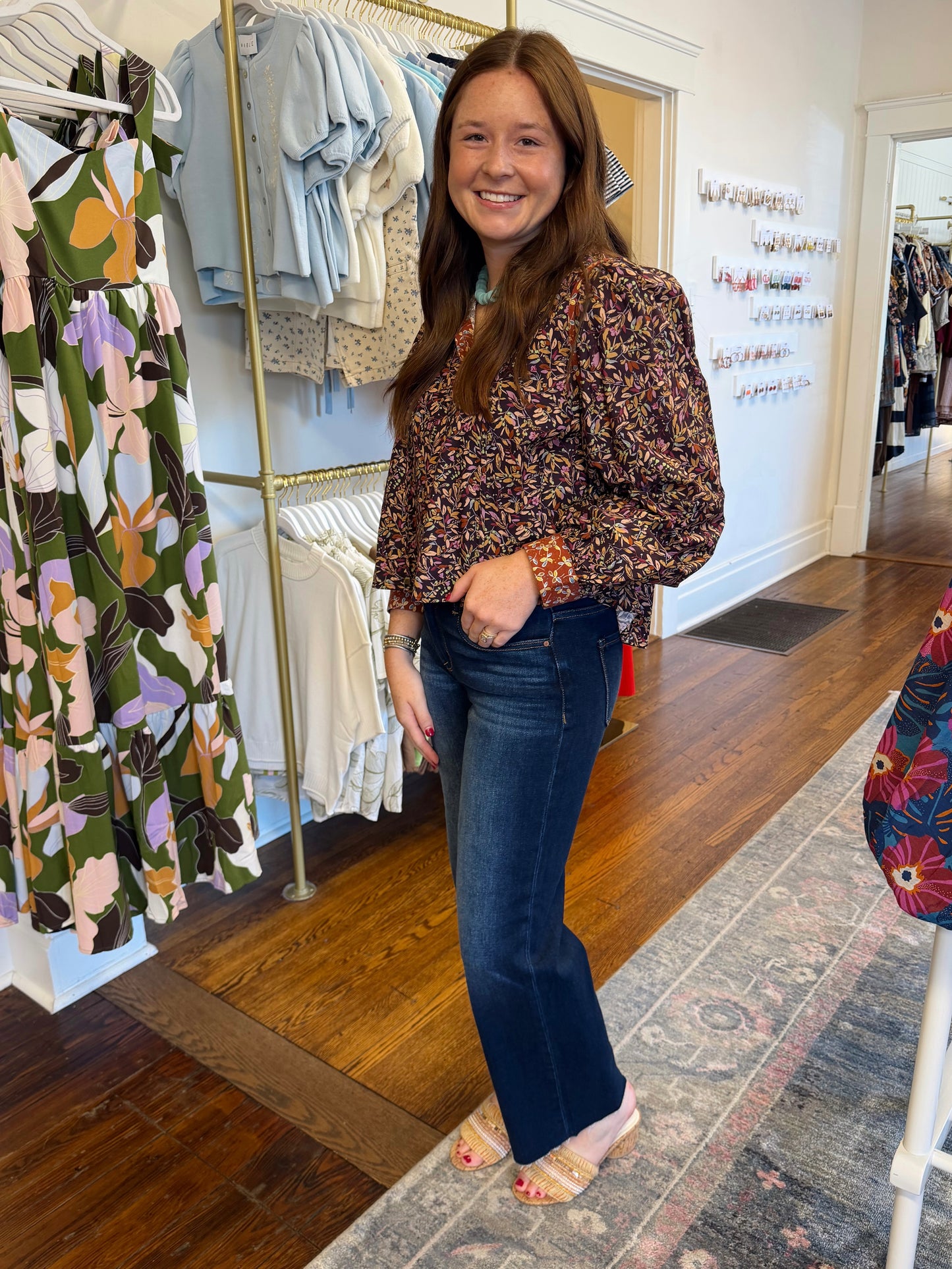 The Arlin Deep Blue Mid Rise Jeans