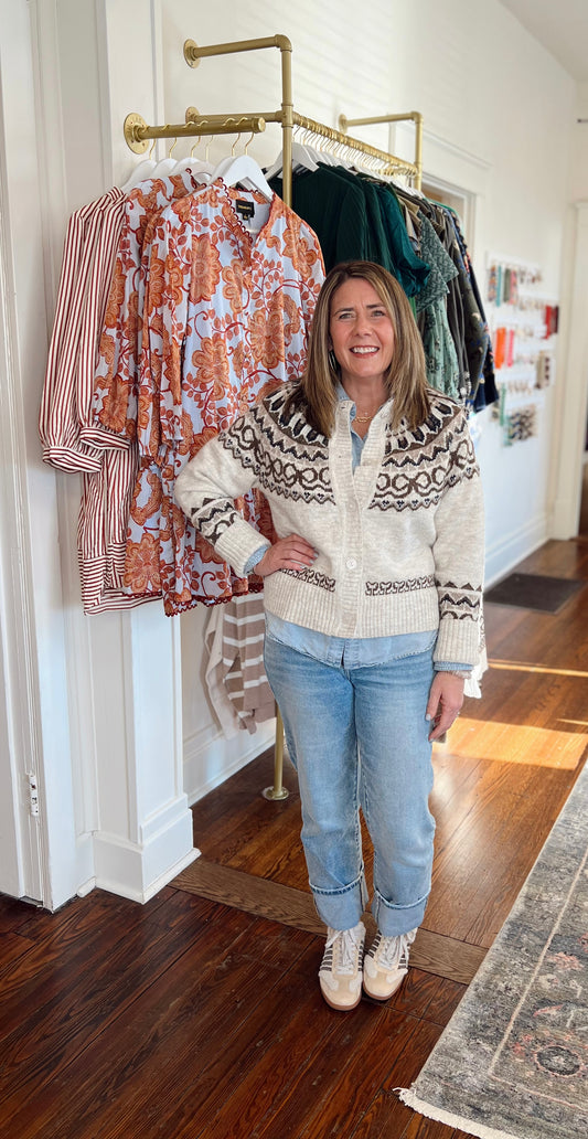 Nordic Oatmeal Sweater