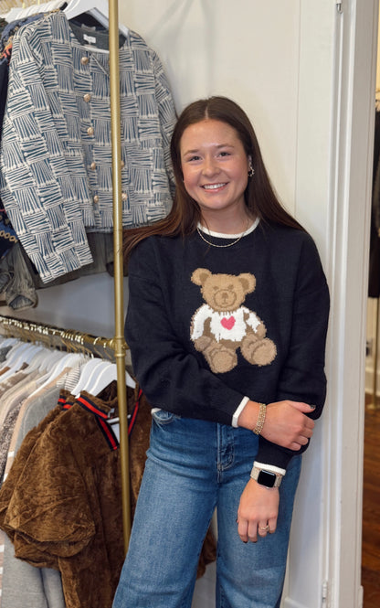 Ted E. Bear Navy Sweater
