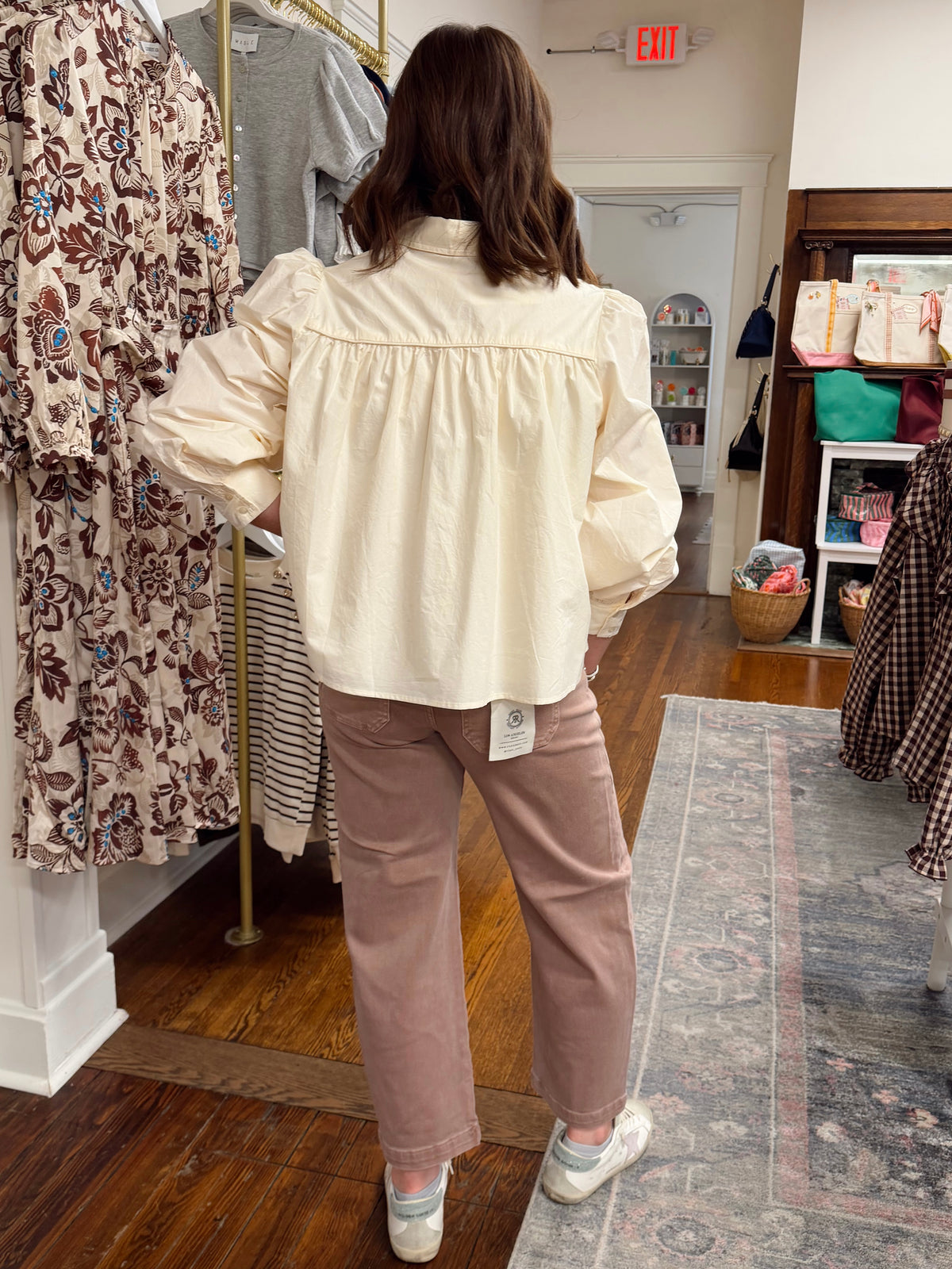 The Stella Mauve Barrel Jeans