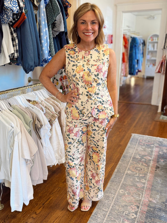 The Statement Floral Pants