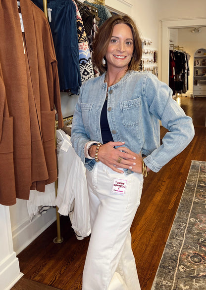 Light Wash Denim Jacket